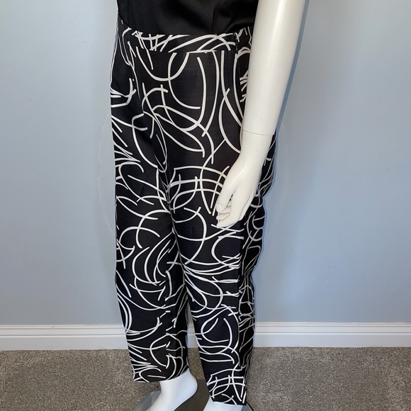 Outfit JPR 100% Silk Capri/Ankle Slacks EUC - Picture 7 of 12
